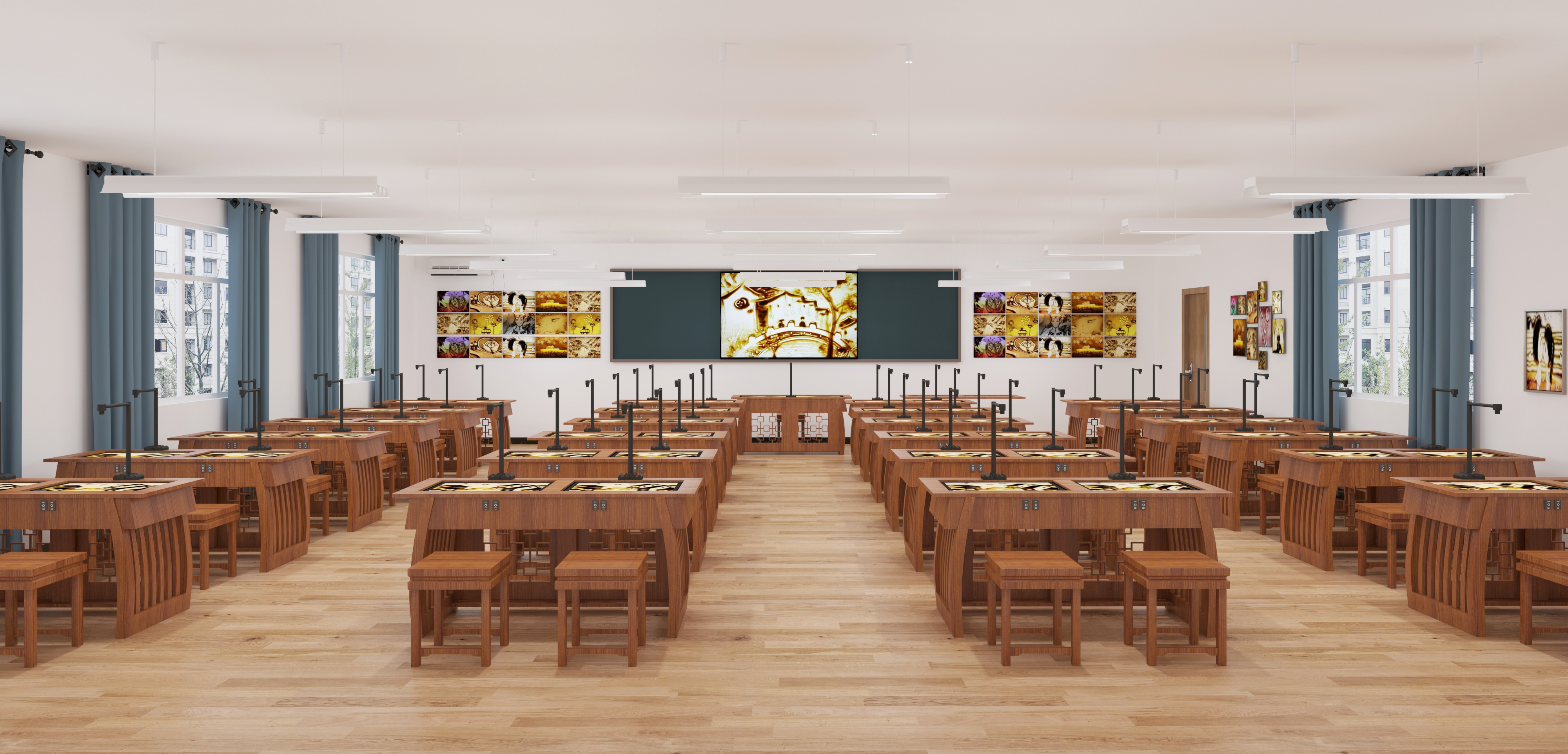 文兴小书家高效部署型智慧教室建设方案