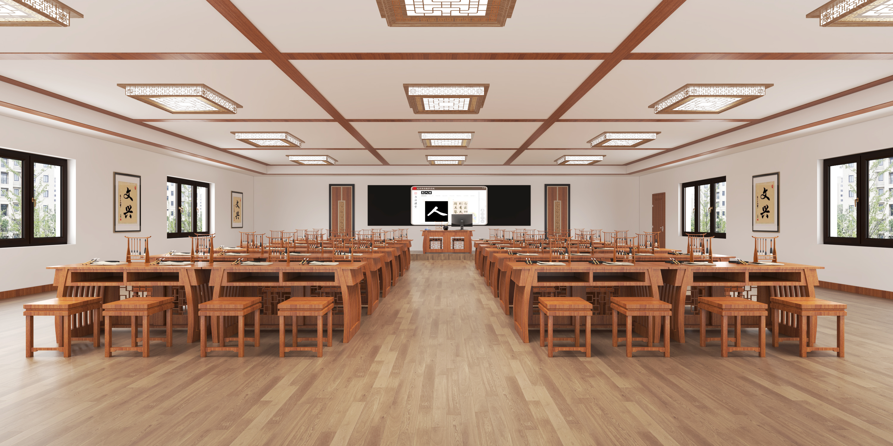 AI智能书法教室生产厂家：广州文兴电子科技实力解析