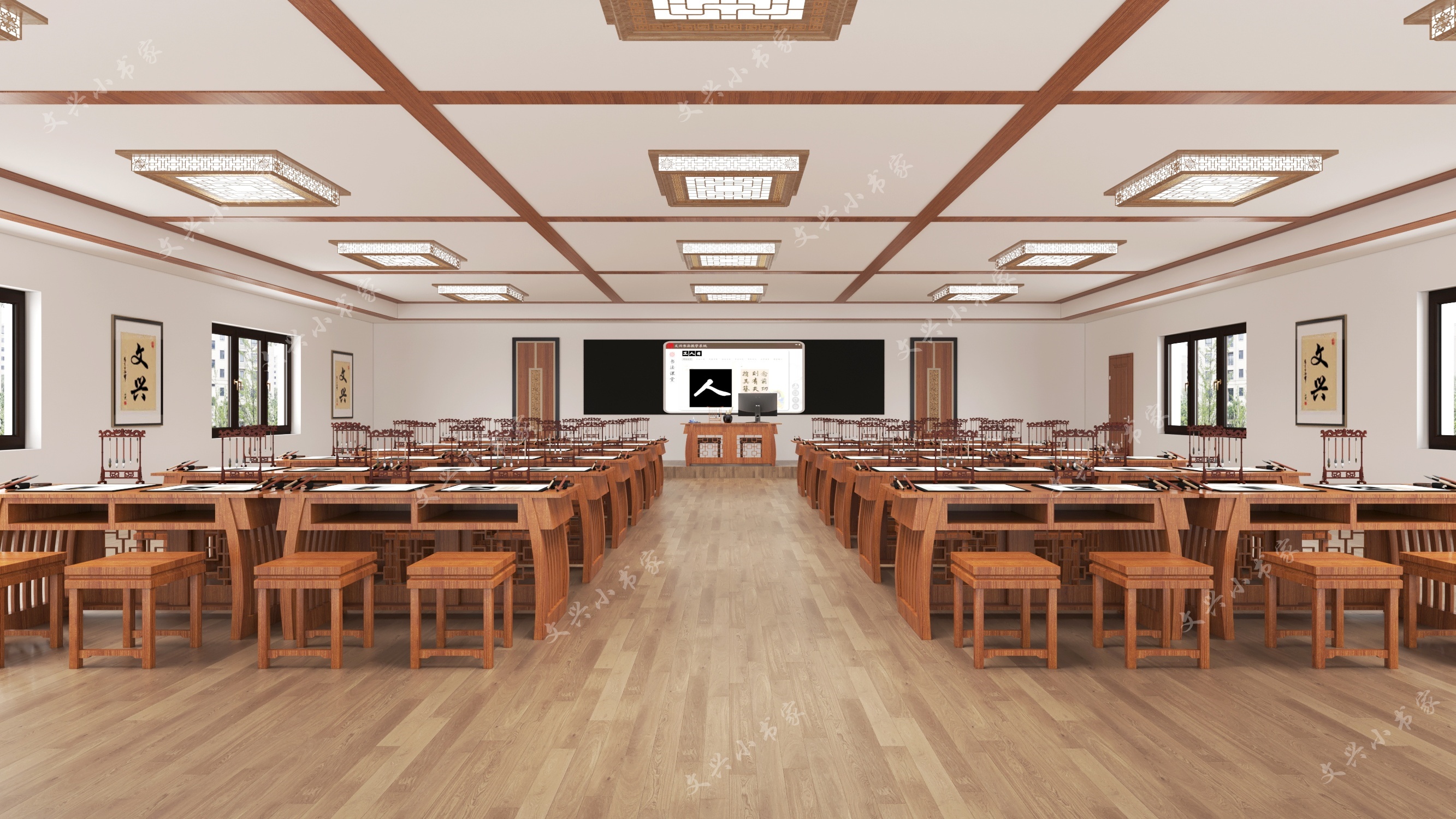 智慧书法教室如何破解师资难题与教学困境
